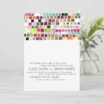 Invitations | MARIAGE | Bazar couleur