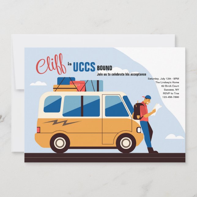 Invitations masculines liées à l'université (Devant)