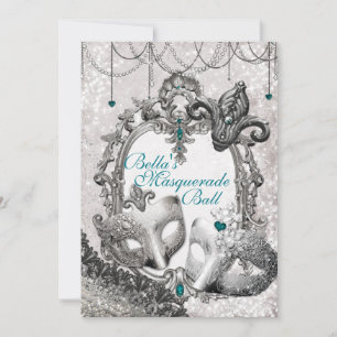 Invitations Masquerade Anniversaire