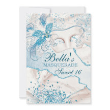 Invitations Masquerade Anniversaire