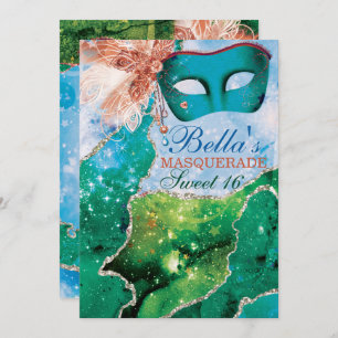 Invitations Masquerade Anniversaire