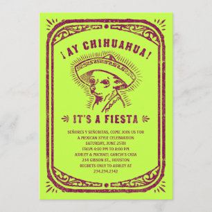 Invitations mexicaines