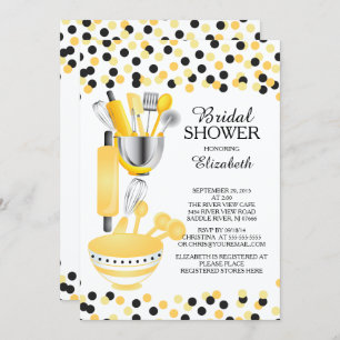 Invitations modernes de Fête de la mariée de