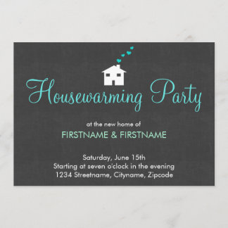 Invitations modernes simples de partie de
