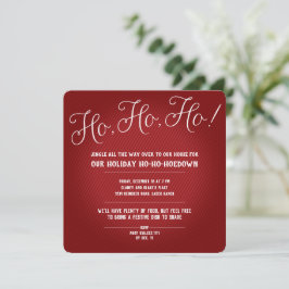 Invitations | Noël | Ho, Ho, Ho !