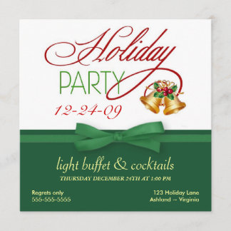 Invitations Open House de Noël