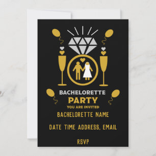 Invitations originaux Funny Bachelorette Party
