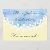 Invitations personnalisables de jubilé de nonnes