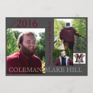 Invitations personnalisées de 5 po x 7 po