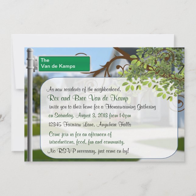 Invitations personnalisées de collecte de chaleur  (Devant)