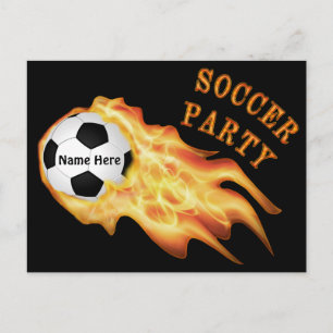 Invitations personnalisées du football, VOTRE