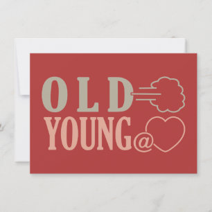 Invitations personnalisées Old Fart