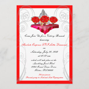 Invitations personnalisées pour la victoire du cou