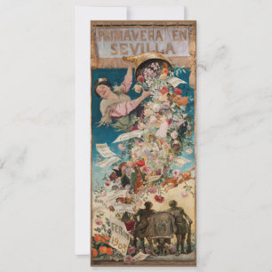 Invitations personnalisées "Primavera en Sevilla"
