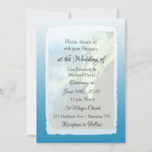 Invitations photo personnalisées de mariage