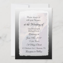 Invitations photo personnalisées de mariage