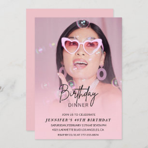 Invitations pour 40e anniversaire Anniversaire Dîn