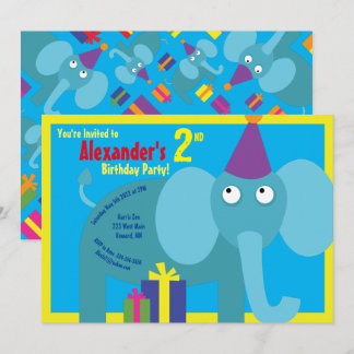 Invitations pour la fête d'anniversaire de l'anima