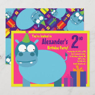 Invitations pour la fête d'anniversaire des enfant