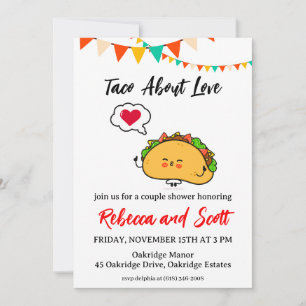 invitations pour parler d'amour tacos