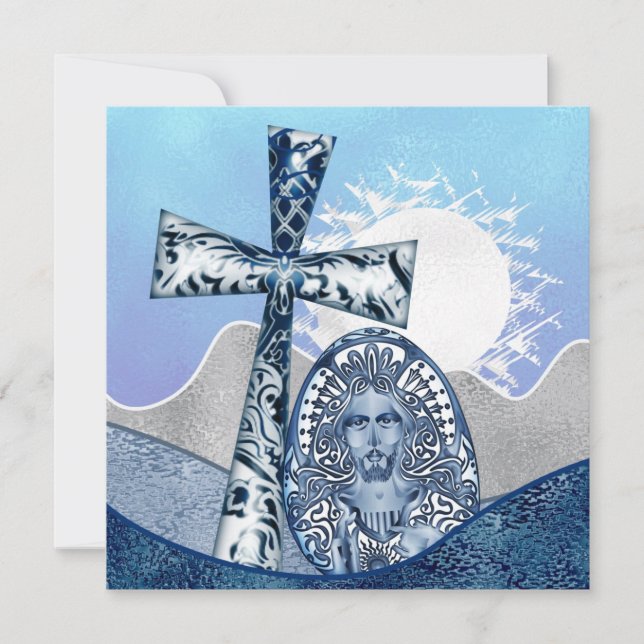 Invitations Religieuses De Pâques Bunch (Devant)