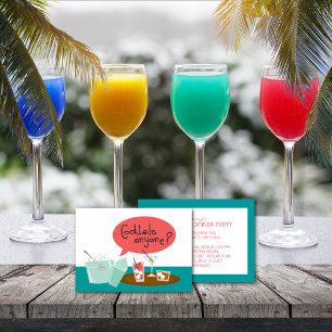 Invitations Retro Cocktail Party