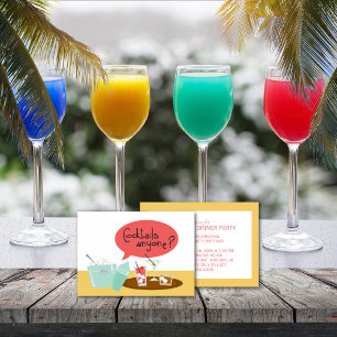 Invitations Retro Cocktail Party