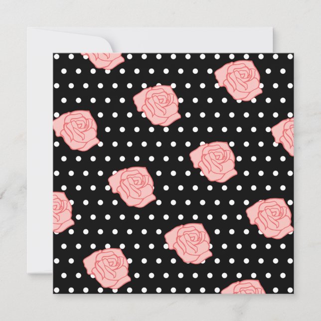 Invitations rose rose (Devant)