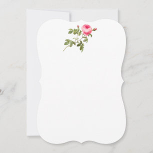 Invitations Roses de Pink Redoute