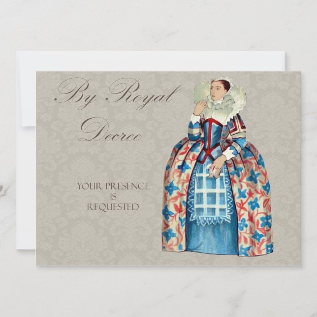 Invitations royaux de la reine Victoria (Devant)