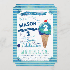 Invitations sociales de fête d'anniversaire de