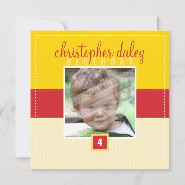 INVITATIONS SPÉCIAUX :: carré charmant 2SQ (Devant)