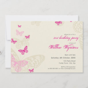 INVITATIONS SPÉCIAUX :: papillons 4L