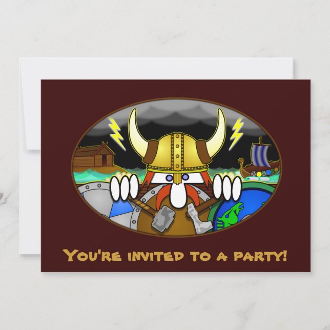 Invitations Viking Kilroy (Devant)
