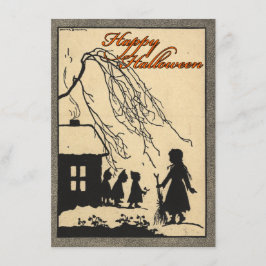 Invitations vintages de Halloween