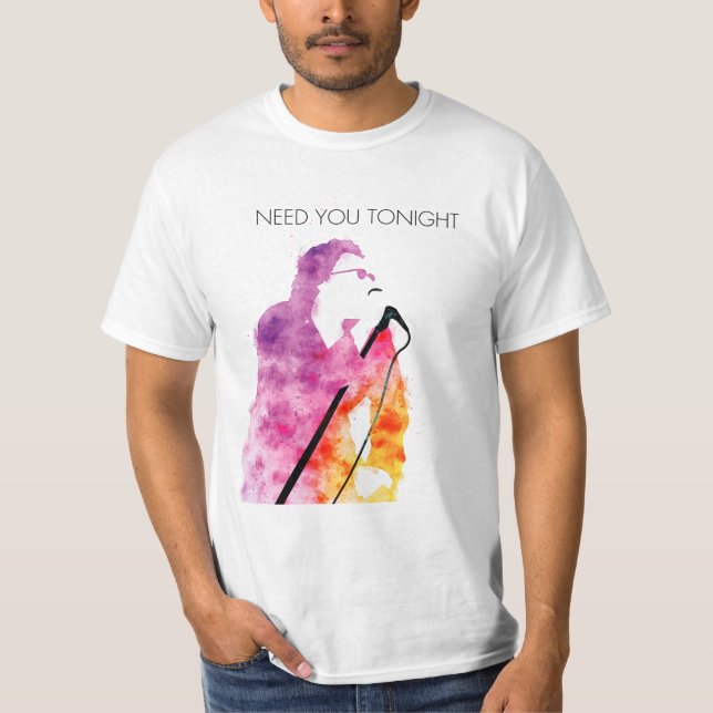 INXS Kick 2 Classic Band T-Shirt (Vorderseite)