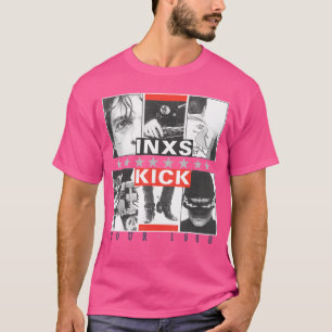INXS Kick Innenseite Cover Mädchen Familie T-Shirt