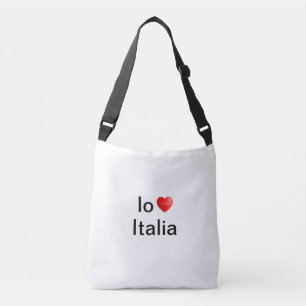 Io amo Italia Tragetaschen Mit Langen Trägern