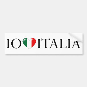 "Io Aufkleber Amos Italien" Autoaufkleber