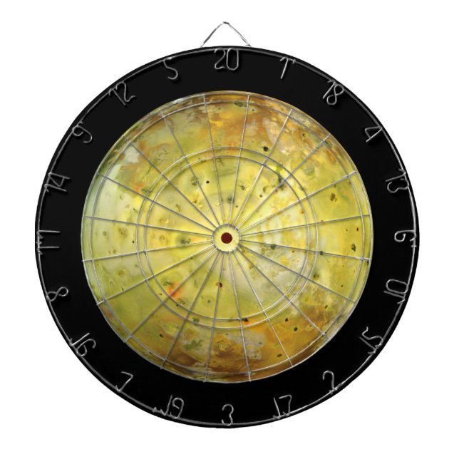 Io (Jupitermond) Dartscheibe (vorne)