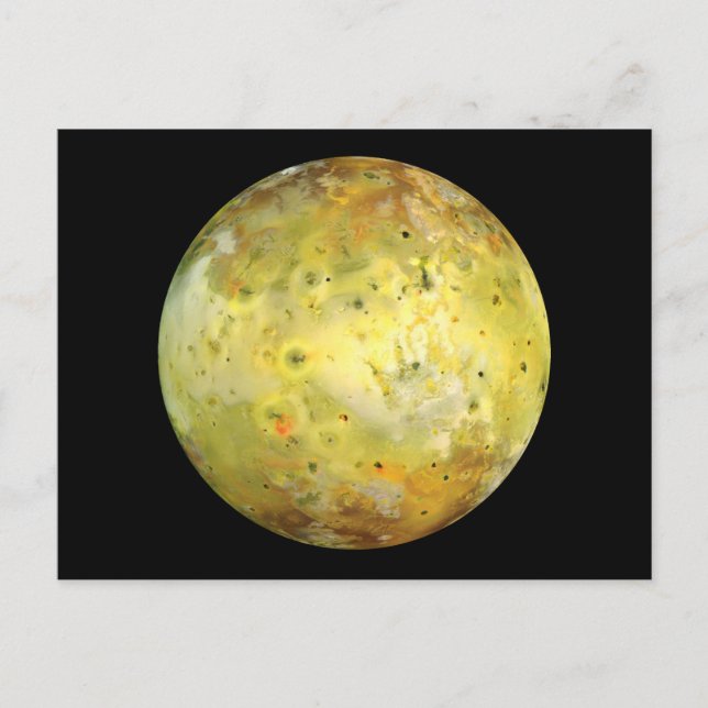 Io (Jupitermond) Postkarte (Vorderseite)