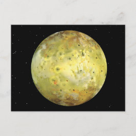 Io Vulkanmond Jupiter Postkarte