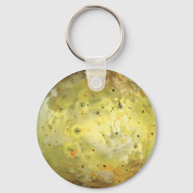 Io Vulkanmond Jupiter Schlüsselanhänger (Vorderseite)