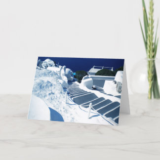 Ioa Dorf Santorini Griechenland Karte