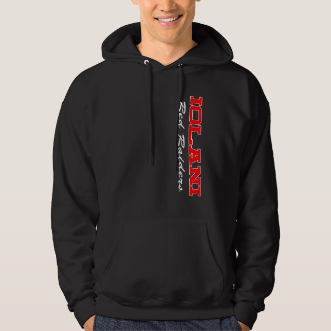 Iolani roter RäuberHoodie Hoodie (Vorderseite)