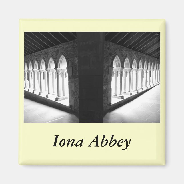 Iona Abbey Magnet (Vorne)