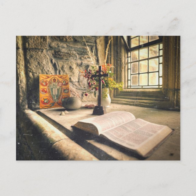 Iona Abbey Postkarte (Vorderseite)