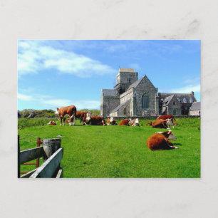 Iona Abbey Postkarte