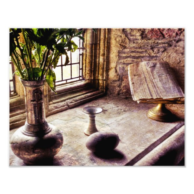 Iona Abbey Print Fotodruck (Vorne)