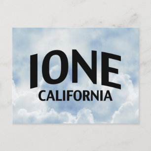 Ione California Postkarte